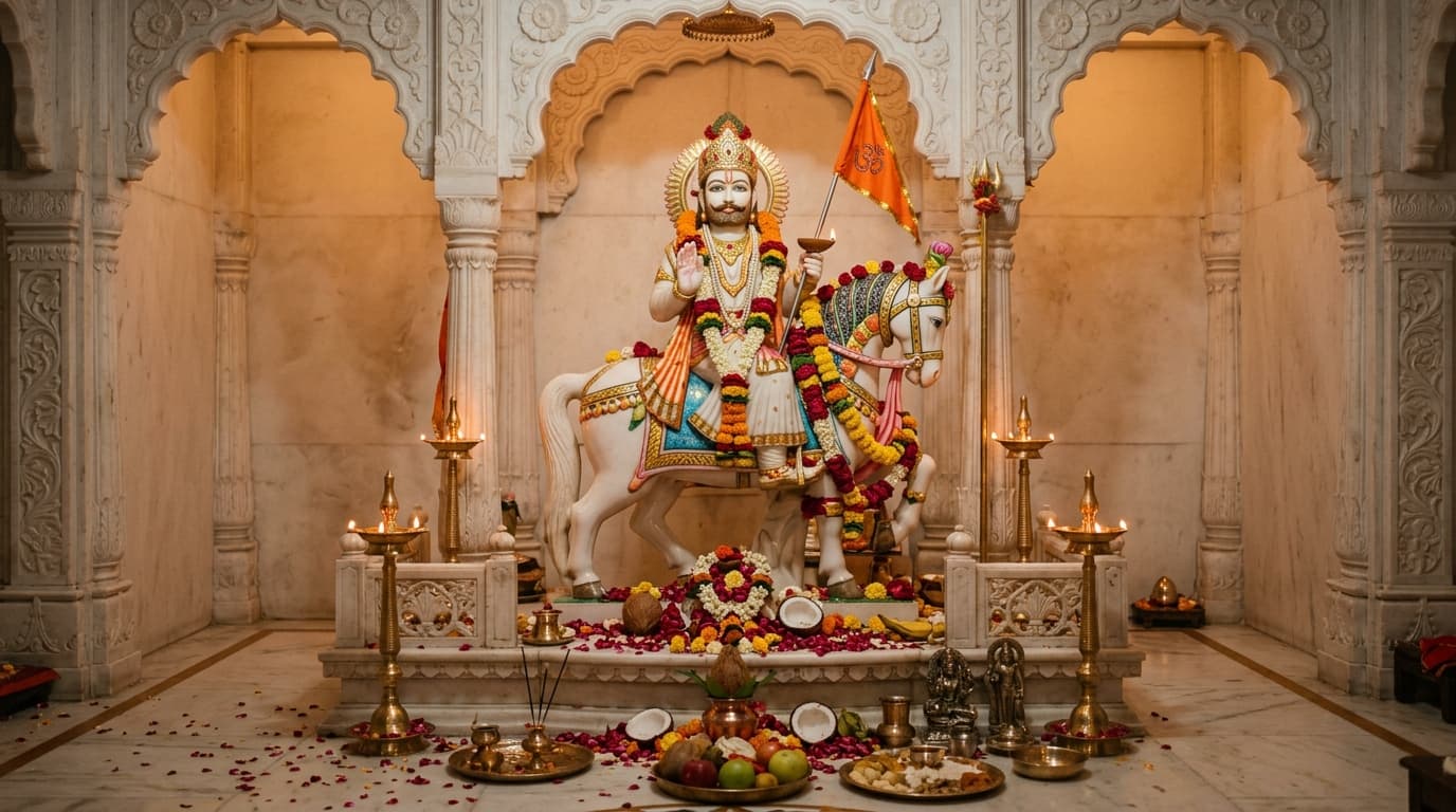 भगवान श्री रामदेवजी बाबा पावन मूर्ती